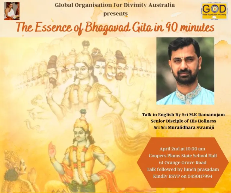 The Essence of Bhagavat Gita in 90 Minutes